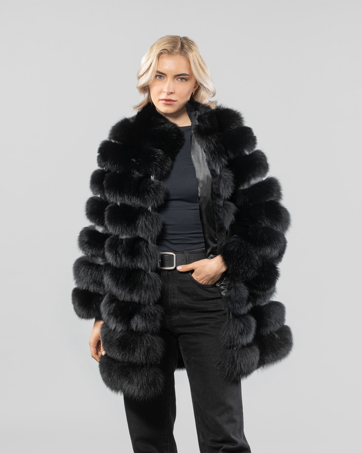 Detachable Chic Long Fur Coat