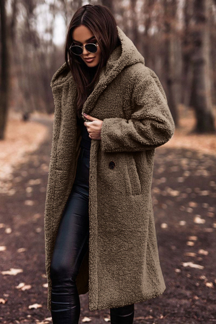 Noa™️ | Chic Wind Resistant Sherpa Coat