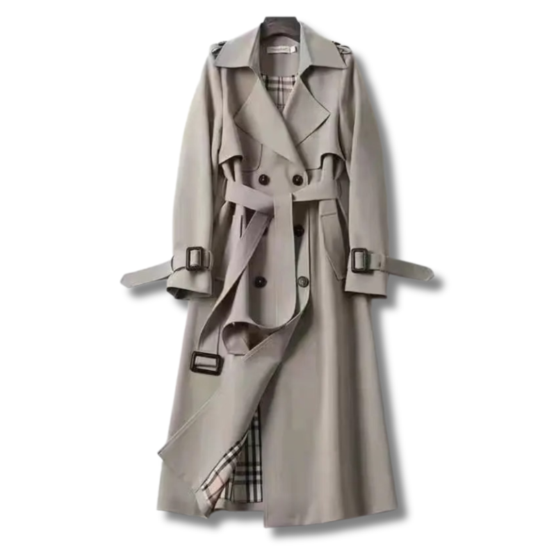 Amoura™ Belted Trench Coat