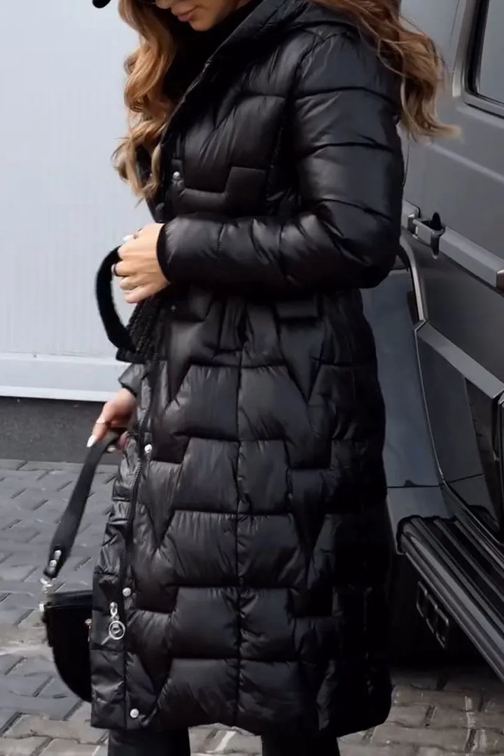 Emma - Long Quilted Coat