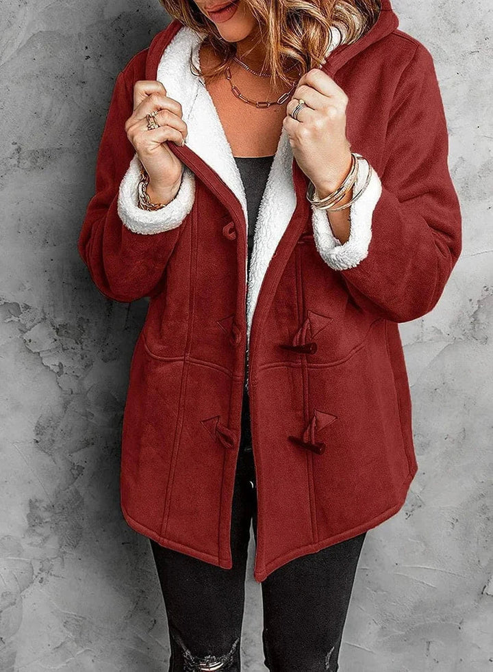 Charlotte - Hooded Fleece Coat