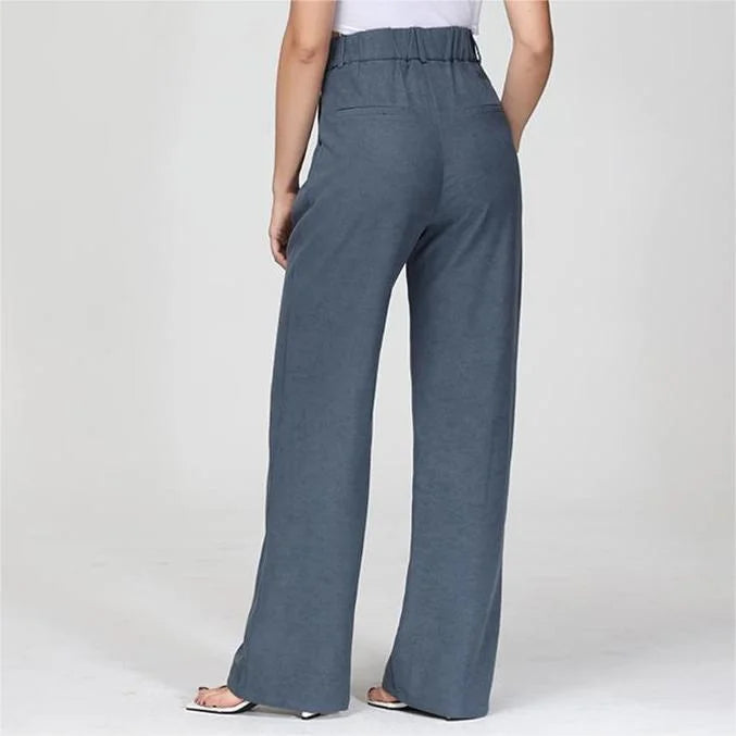 Sophie™️ | Chic Black High Waisted Trousers