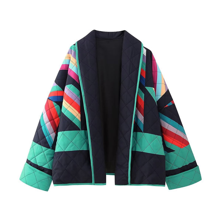 Isabelle - Quilted Retro Coat