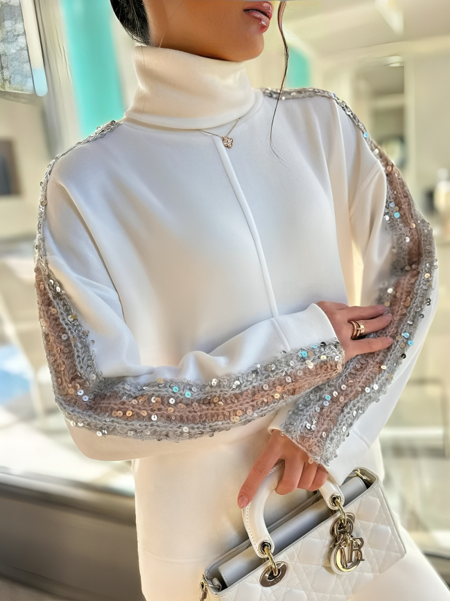 Helga™️ | Elegant Top and Sparkling Pants