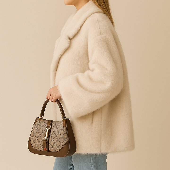 Opulent Plush Fur Coat