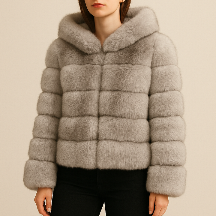 Serenity Plush Hooded Coat