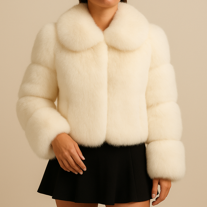 Enchanted Plush Collar Jacket