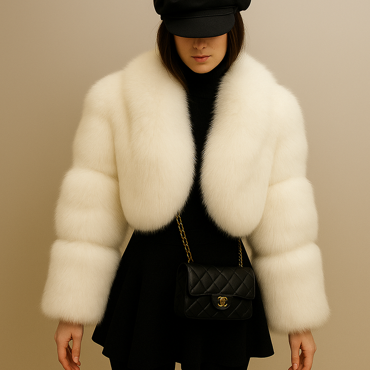 Opulence Curved-Fur Bolero