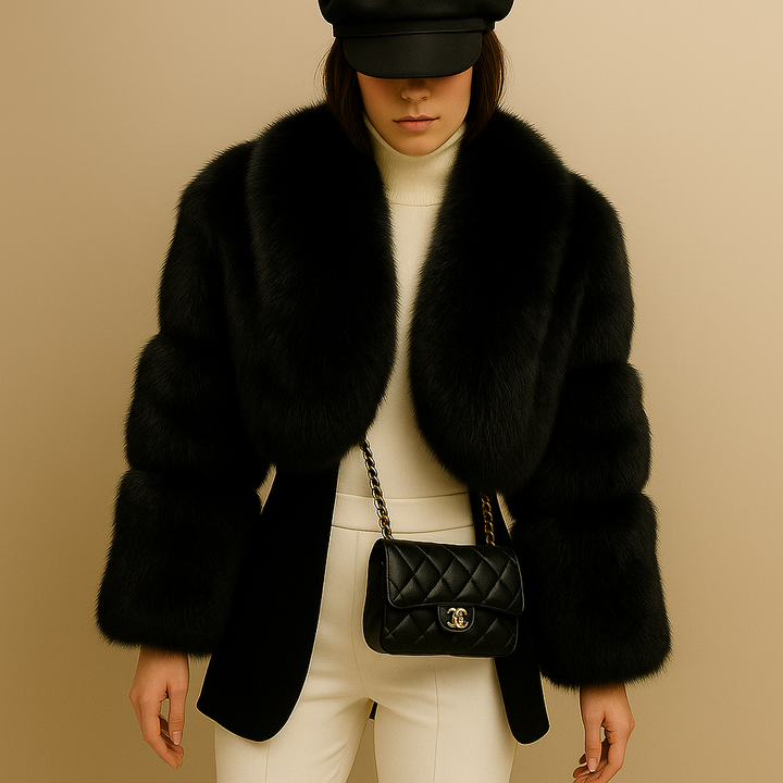 Opulence Curved-Fur Bolero