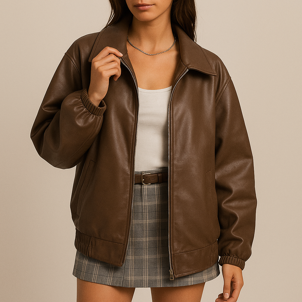 Nezora™ Leather Jacket