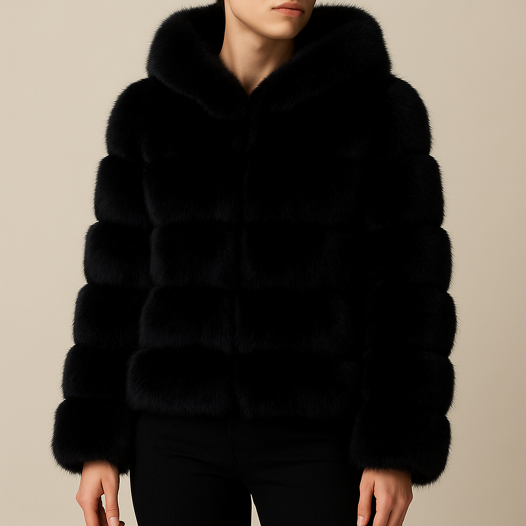 Serenity Plush Hooded Coat