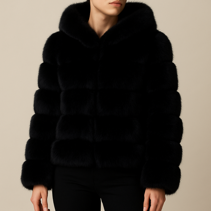 Serenity Plush Hooded Coat