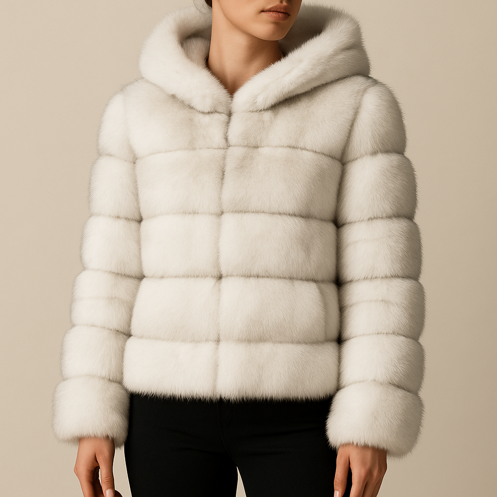 Serenity Plush Hooded Coat
