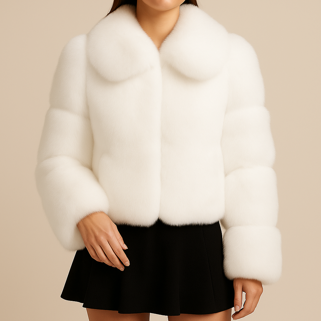 Enchanted Plush Collar Jacket