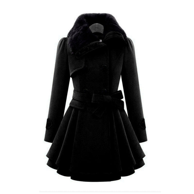 Katrina - Borg Collar Short Coat