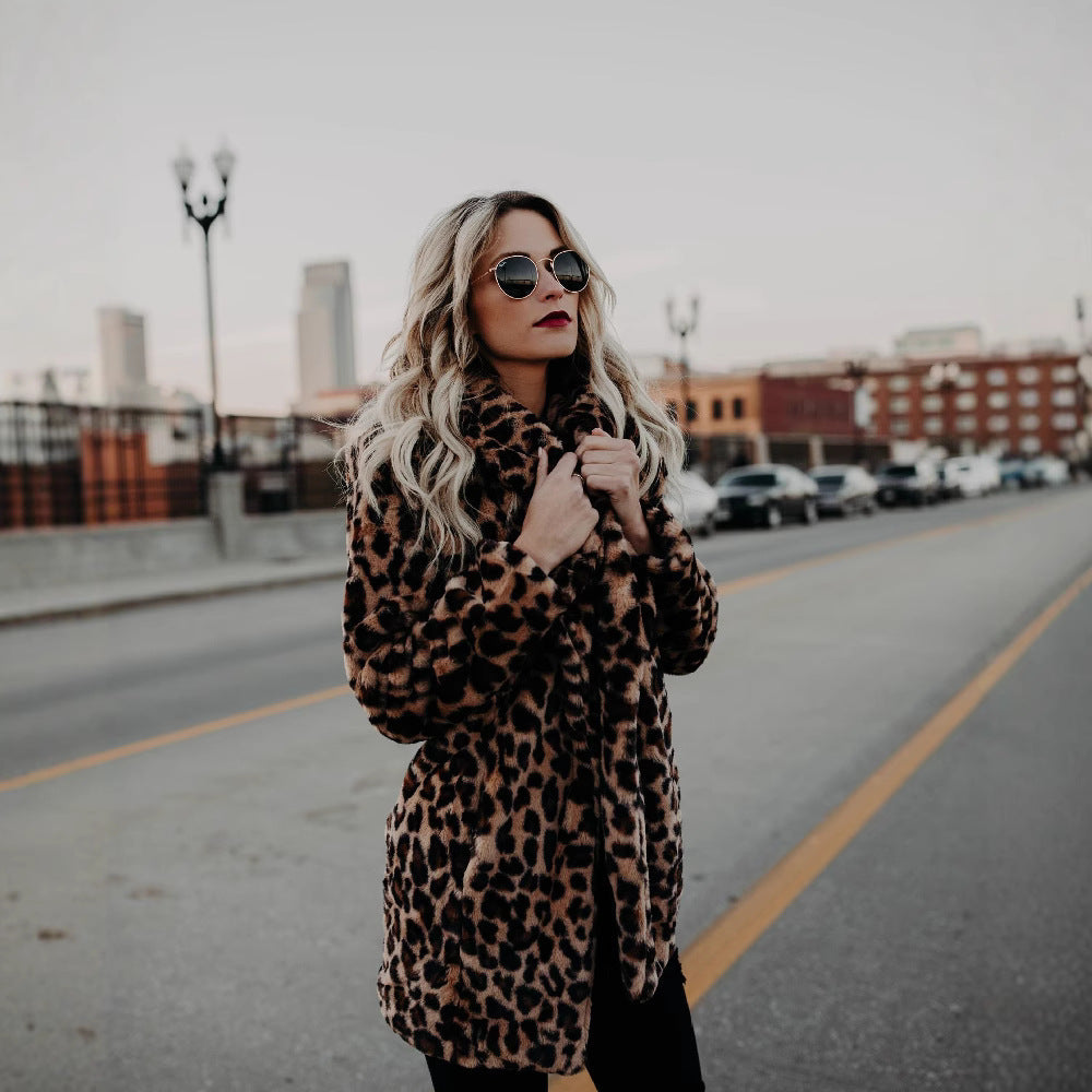 Clarissa - Leopard Print Coat