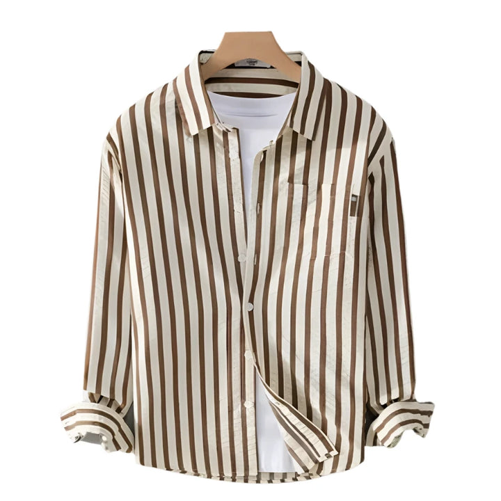 MAXIMILIAN™️ | ELEGANT STRIPED SHIRT