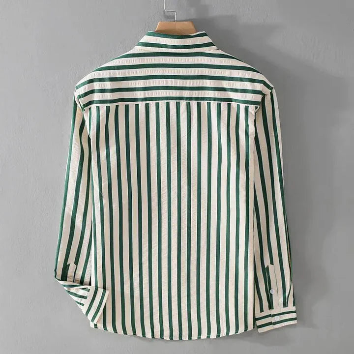 MAXIMILIAN™️ | ELEGANT STRIPED SHIRT