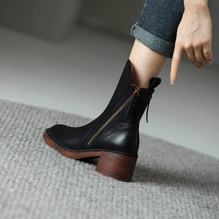 Lesly™️ | Comfortable Boots with Wide Heel