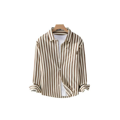 MAXIMILIAN™️ | ELEGANT STRIPED SHIRT