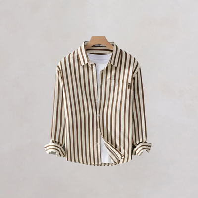 MAXIMILIAN™️ | ELEGANT STRIPED SHIRT