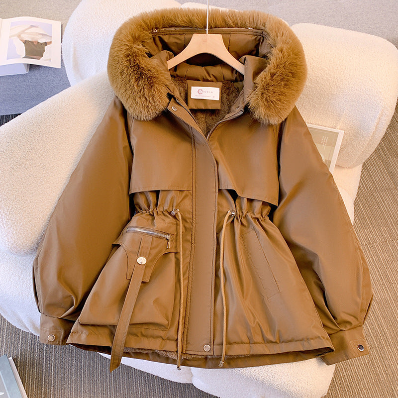 Freya - Fur-Hooded Jacket