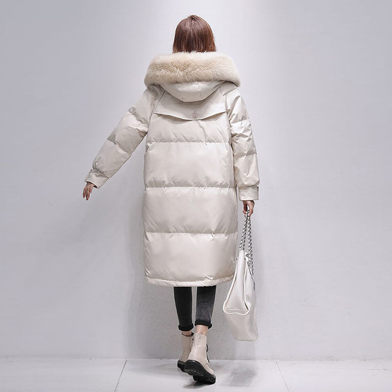 Florence - Fur-hood Winter Coat