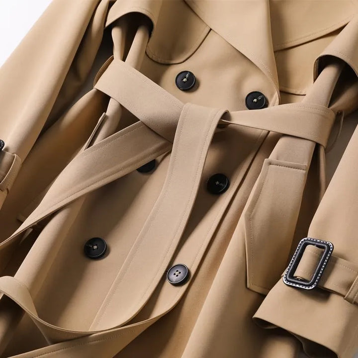 Amoura™ Belted Trench Coat