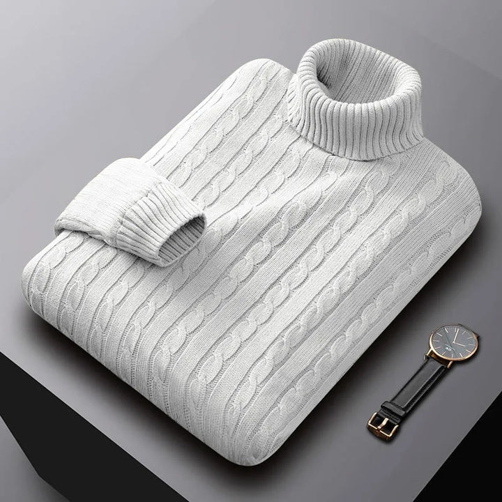 Anthony - Knitted Roll Neck Jumper