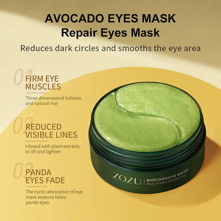 ZOZU Avocado Revive Eye Patches