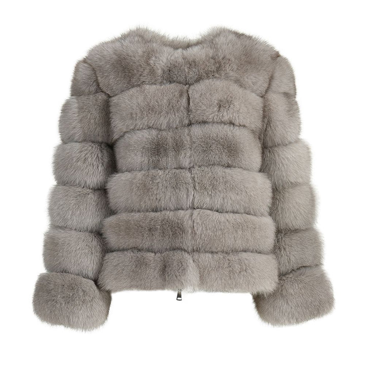 Detachable Chic Long Fur Coat