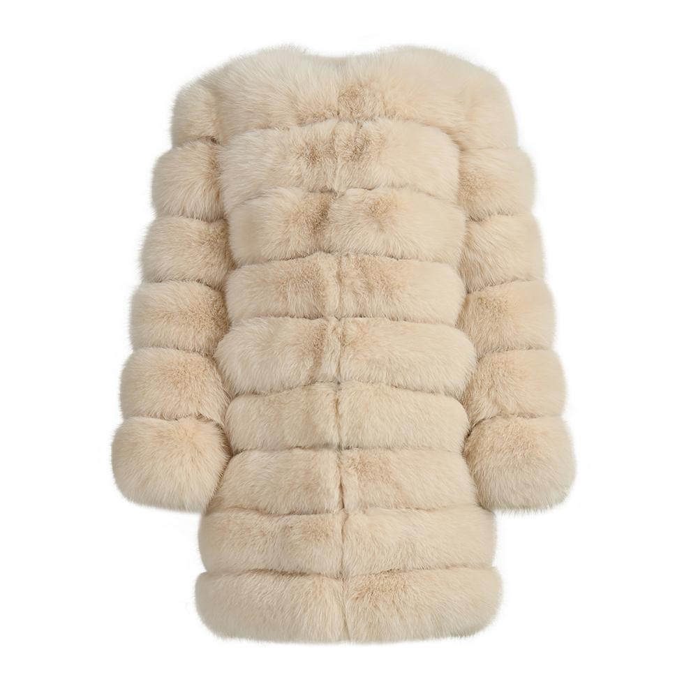 Detachable Chic Long Fur Coat